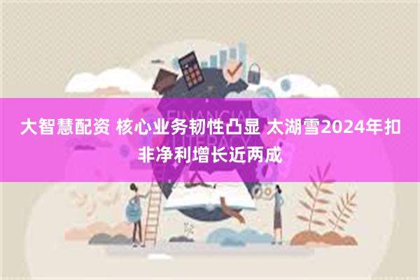 大智慧配资 核心业务韧性凸显 太湖雪2024年扣非净利增长近两成